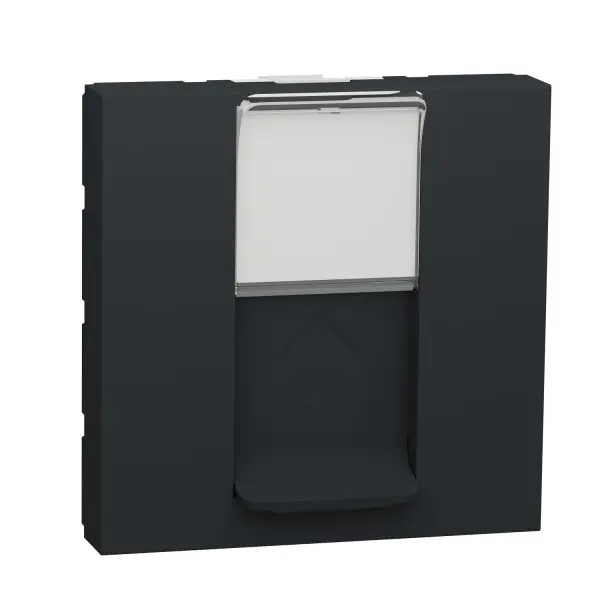 Центральна плата Schneider Electric Unica New NU946154 RJ45 2м антрацит Центральна плата Schneider Electric Unica New NU946154 RJ45 2м антрацит