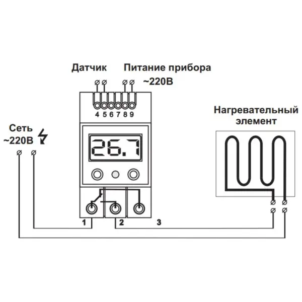 Термореле DigiTOP ТК-4н - фото №14