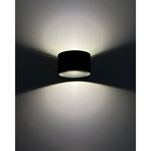 Уличный светильник Nowodvorski 8182 Ellipses LED 2x5W 3000K 700Lm IP54 черный - фото №4