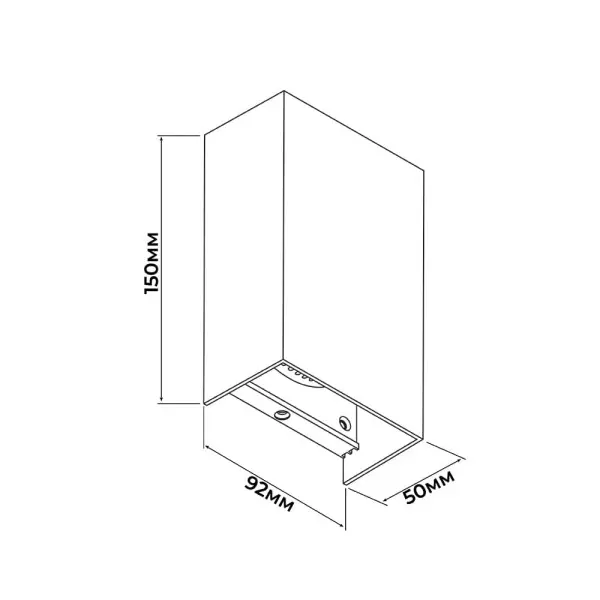 Светильник фасадный Violux JOKER 10W 3000-6500K 750Lm IP65 антрацит ( 500610 ) - фото №5
