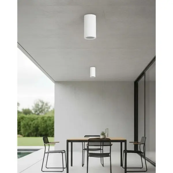 Вуличний світильник Azzardo AZ6066 Rotor E27 1x20W IP65 білий - фото №1