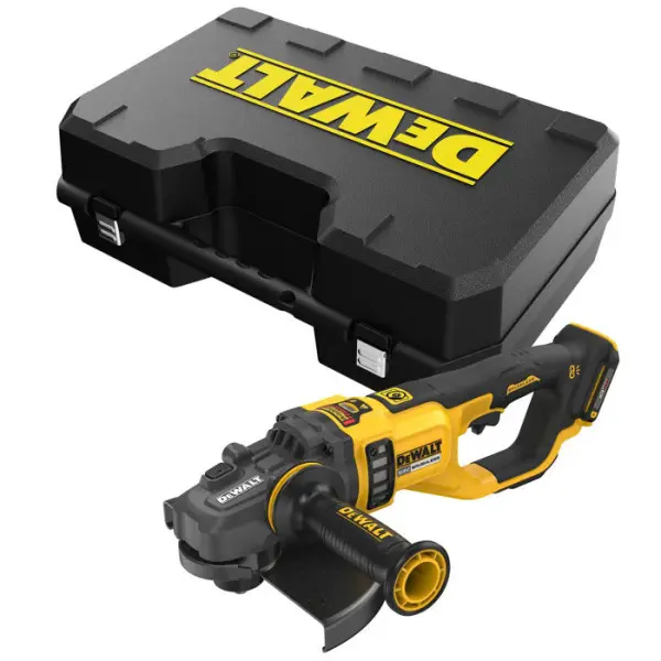 Угловая аккумуляторная бесщеточная шлифмашина DeWALT DCG460NK Flexvolt XR Li-lon 54В Ø230мм 6000об/мин - фото №4