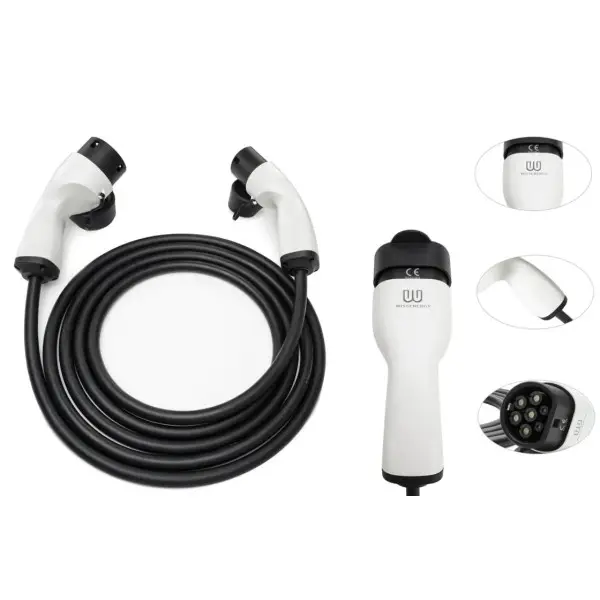 Зарядный кабель Wissenergy MS004 32A Type 2 - Type 2 - фото №4