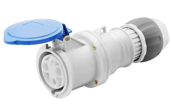 Переносной разъем GEWISS IP44 2P+E 63A 230В (GW63016H)