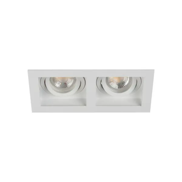 Кільце точкового світильника Kanlux 38367 ARET 2x10W IP20 біле Кільце точкового світильника Kanlux 38367 ARET 2x10W IP20 біле