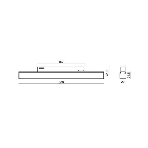 Магнитный светильник линейный Alumled ALMG-M07 12W 120° 3000К Osram2835 960LM BK - фото №1 Магнитный светильник линейный Alumled ALMG-M07 12W 120° 3000К Osram2835 960LM BK - фото №1