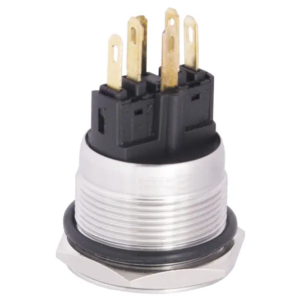 Кнопка Аско-Укрем TYJ 22-271 1NO+1NC 220В з підсвічуванням червона (A0140010133) - фото №3