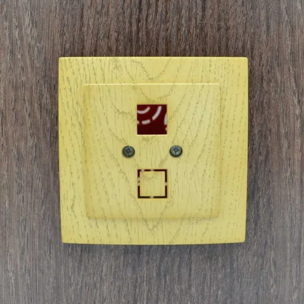 Розетка Nilson Touran клен компьютерная без модуля ( 24281042 ) - фото №4