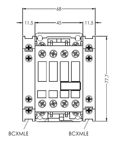 Контактор ETI 004643123 CEM 12.10 230V AC - фото №1 Контактор ETI 004643123 CEM 12.10 230V AC - фото №1
