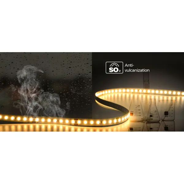 LED лента COLORS Chip-24V-IP20 8.8W 980Lm 3000K 5м (FD128-24v-8mm-WW) - фото №5