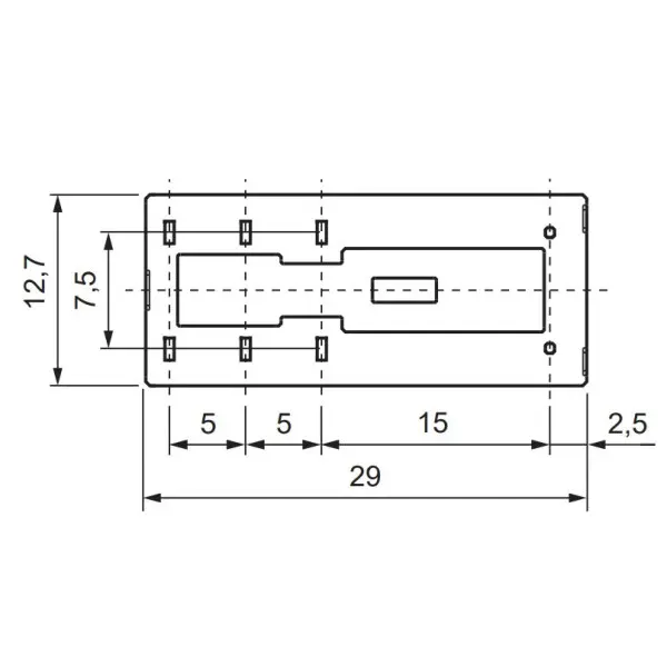 Электромеханическое реле ETI 002473043 MER1-024AC (1x16A 250VAC) - фото №3 Электромеханическое реле ETI 002473043 MER1-024AC (1x16A 250VAC) - фото №3