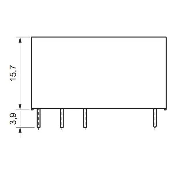 Электромеханическое реле ETI 002473043 MER1-024AC (1x16A 250VAC) - фото №4 Электромеханическое реле ETI 002473043 MER1-024AC (1x16A 250VAC) - фото №4