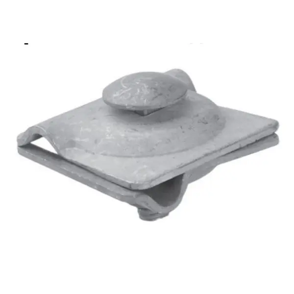 Універсальний з'єднувач заземлення струмопровідного прута DKC NG3103ZC Ø8мм з оцинкованої сталі