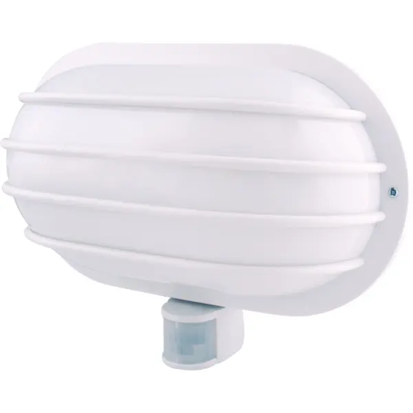 Настенный светильник E.Next e.sensor.lum.69.e27.white(белый) с датчиком движения 180° IP44 белый (s061026)