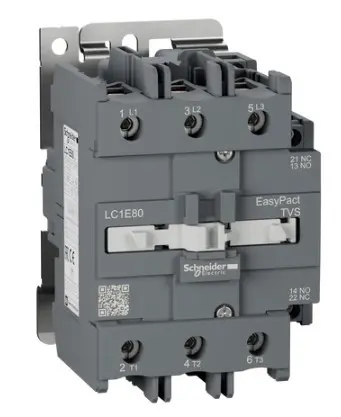 Контактор Schneider Electric LC1E80F5 3Р Е 80А АС3 110В Контактор Schneider Electric LC1E80F5 3Р Е 80А АС3 110В