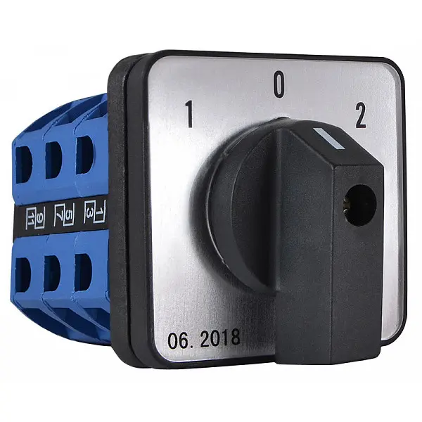 Пакетний перемикач Аско-Укрем ПКП SBI 1-0-2 3 полюса 25A/3.833 (A0110010060)