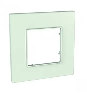 Рамка 1-местная, Unica Quadro, стекло Schneider Electric