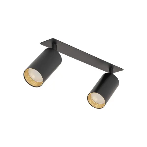 Светильник поворотный, спот TK Lighting 10807 Amis GU10 2x10W IP20 черный