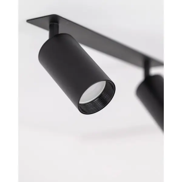 Светильник поворотный, спот TK Lighting 10807 Amis GU10 2x10W IP20 черный - фото №3