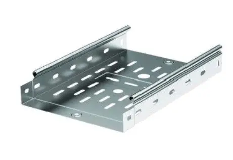 Перфорированный лоток METAKSAN FPK 810 06 PG 100х80 3000мм 0,6мм - фото №1