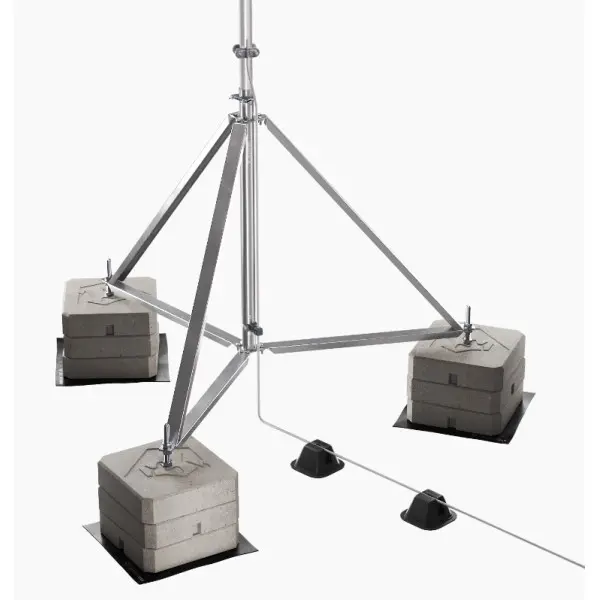 Блискавкоприймач з триногою Leo Lightman 8м Al/Ni (408806) - фото №1