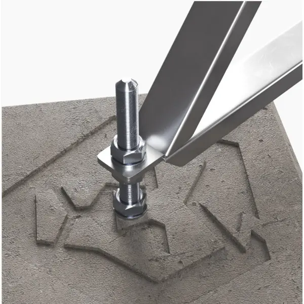 Блискавкоприймач з триногою Leo Lightman 8м Al/Ni (408806) - фото №4