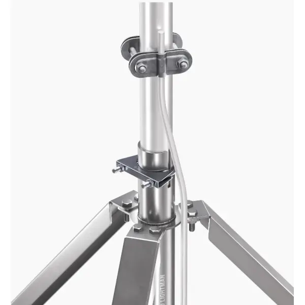 Блискавкоприймач з триногою Leo Lightman 8м Al/Ni (408806) - фото №5