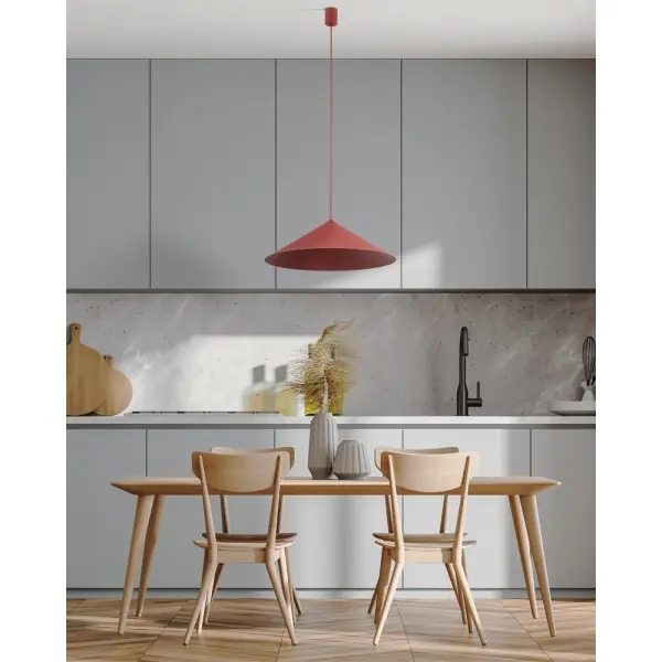 Подвесной светильник, люстра TK Lighting 11697 Lume XL GX53 1x11W IP20 бургунди - фото №2