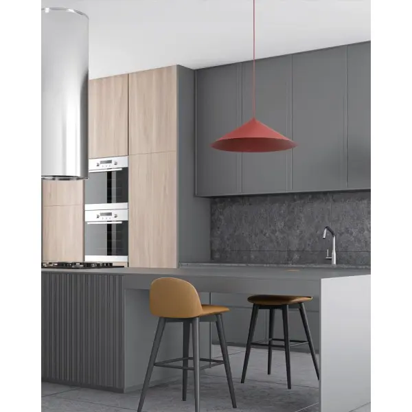 Подвесной светильник, люстра TK Lighting 11697 Lume XL GX53 1x11W IP20 бургунди - фото №3