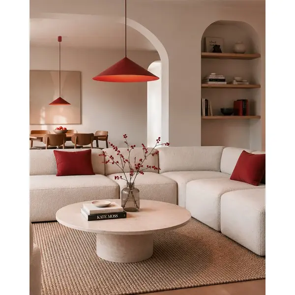 Подвесной светильник, люстра TK Lighting 11697 Lume XL GX53 1x11W IP20 бургунди - фото №4