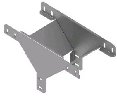 Т-образный вертикальный ответвитель METAKSAN KADT 560 12 PG 600х50мм 1,2мм с переходом