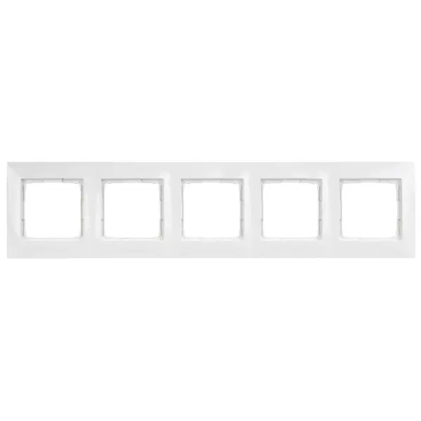 П'ятимісна рамка Simon Simon 54 Premium DR5/11 (білий)