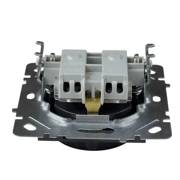 Розетка Nilson Selene антрацит 1-на з заземленням без рамки ( 23360417 ) - фото №3