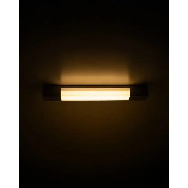 Світильник підсвітка для дзеркала Zuma Line W200526301 Parks LED 1x4W 3000K 330Lm IP44 нікелевий (5905316650732) - фото №1