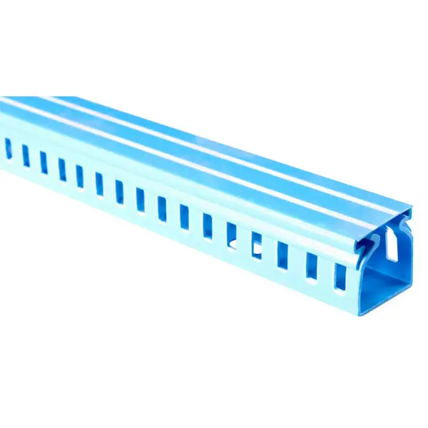 Перфарированный короб E.Next e.trunking.perf.stand.100.60 пластиковый 100х60мм 2м голубой (s13033026) Перфарированный короб E.Next e.trunking.perf.stand.100.60 пластиковый 100х60мм 2м голубой (s13033026)