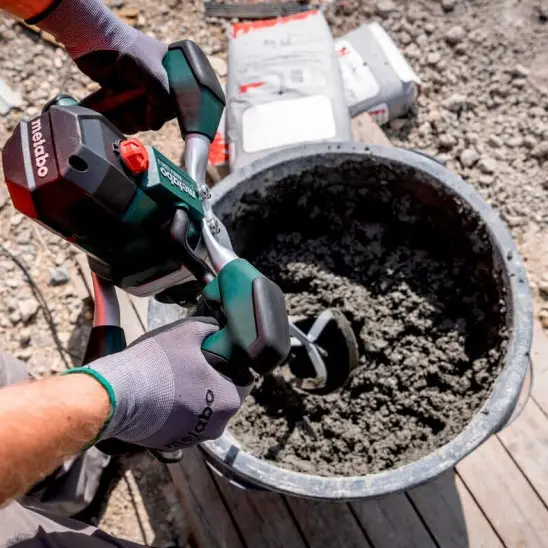 2-х швидкісний будівельний міксер Metabo RWEV 1200-2 1200 Вт 0-300/0-650об/хв (614049000) - фото №2 2-х швидкісний будівельний міксер Metabo RWEV 1200-2 1200 Вт 0-300/0-650об/хв (614049000) - фото №2