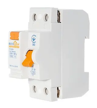 Пристрій захисного відключення ECOHOME 1Р+N 32A 30мА (ECO020010003)