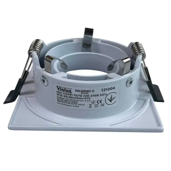 Світильник точковий Violux PALERMO-S GU10 IP20 білий ( 131004 ) - фото №4