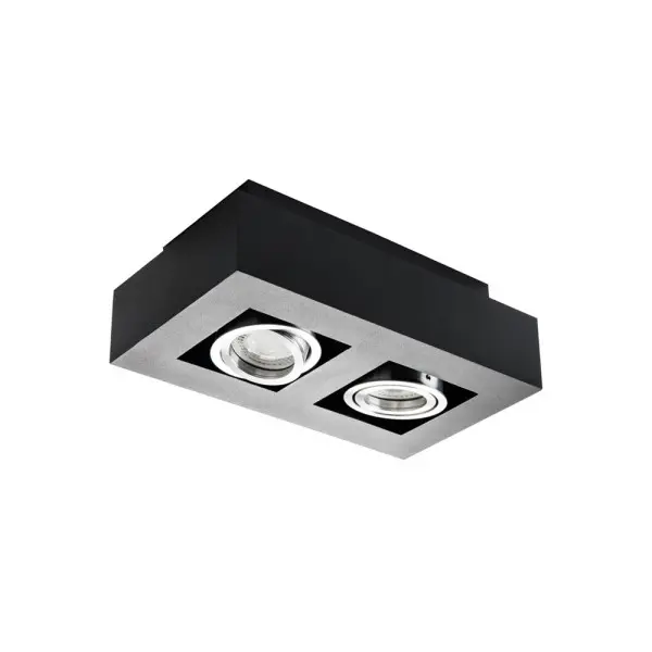 Точковий світильник Kanlux 26832 Stobi GU10 2x10W IP20 чорний