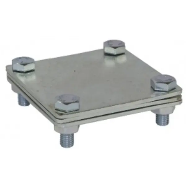 З'єднувач «смуга/смуга» з роздільною пластиною DKC NG3105 80х70мм із сталі гарячого цинкування