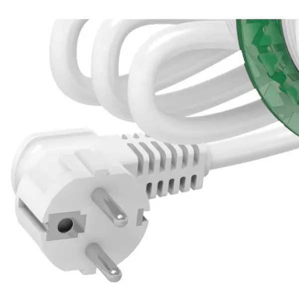 Розетковий блок Schneider Electric INS44004 (2К+З)+USB тип А (білий), що вбудовується в стіл. - фото №2