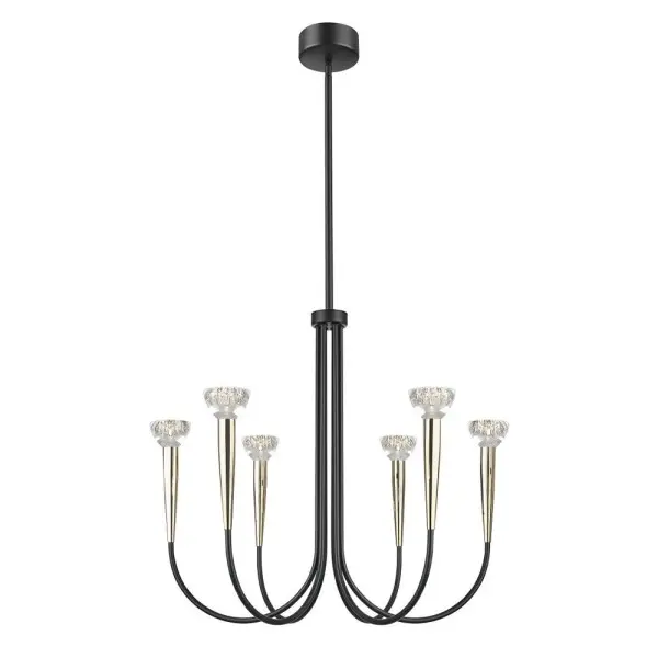 Люстра Zuma Line P0603-06F-SDB1 Boston LED 6x5W 3000K 3300Lm IP20 золотая (5907925003671) Люстра Zuma Line P0603-06F-SDB1 Boston LED 6x5W 3000K 3300Lm IP20 золотая (5907925003671)