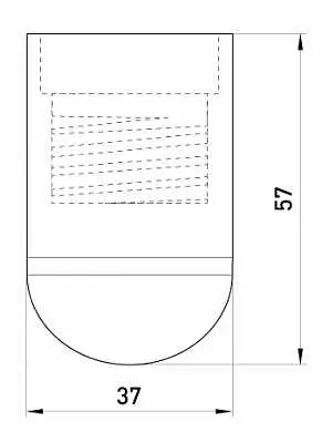 Пластиковий патрон E.Next s9100009 Е27 чорний - фото №1