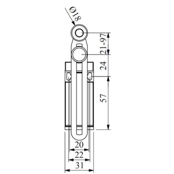Конечный выключатель EMAS L3K13MEM123 - фото №7
