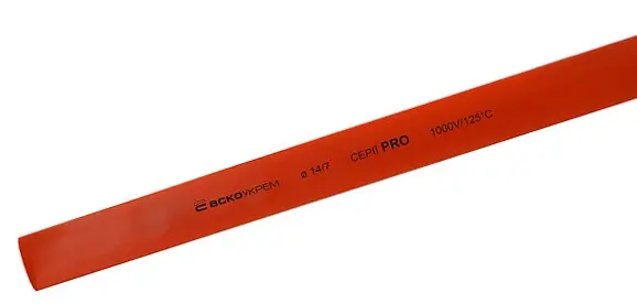Термозбіжна трубка Аско-Укрем PRO Ø 14,0/7,0 червона (A0150040539)