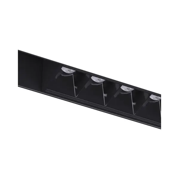 Магнитный трековый светильник Kloodi KDMG-LINE220 DL 12W 4K BK LED 960Lm IP20 черный - фото №3 Магнитный трековый светильник Kloodi KDMG-LINE220 DL 12W 4K BK LED 960Lm IP20 черный - фото №3