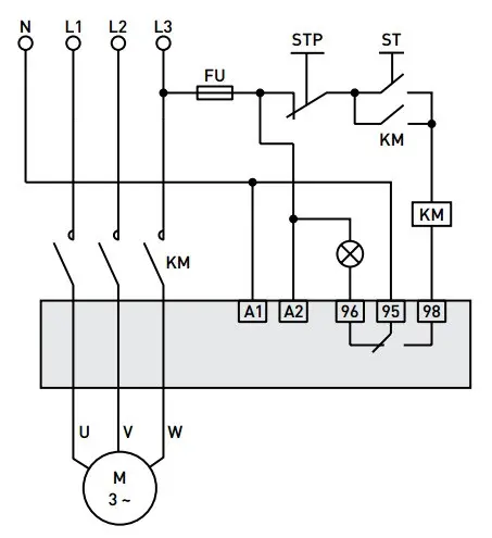 Реле захисту двигуна e.control.m03 - фото №1