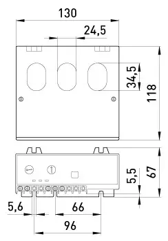 Реле захисту двигуна e.control.m03 - фото №2