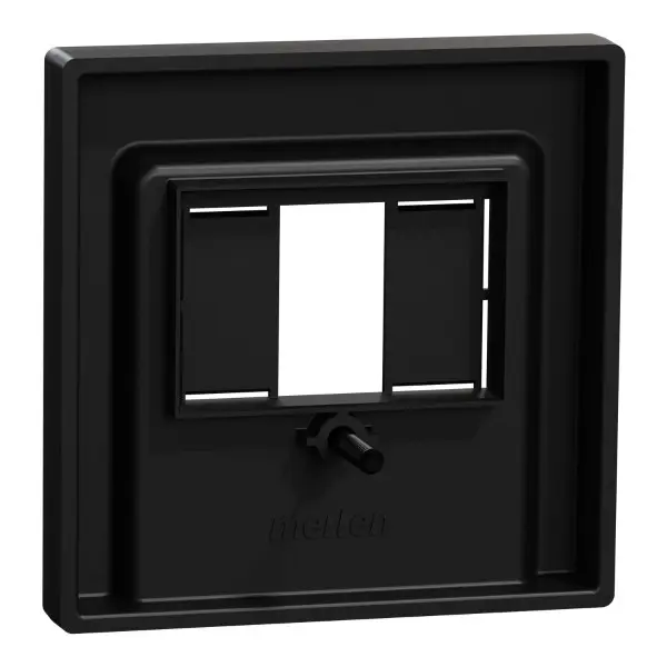 Накладка розетки TAE/аудіо/USB Schneider Electric Merten System M MEG4250-0403 (чорна матова) - фото №1 Накладка розетки TAE/аудіо/USB Schneider Electric Merten System M MEG4250-0403 (чорна матова) - фото №1