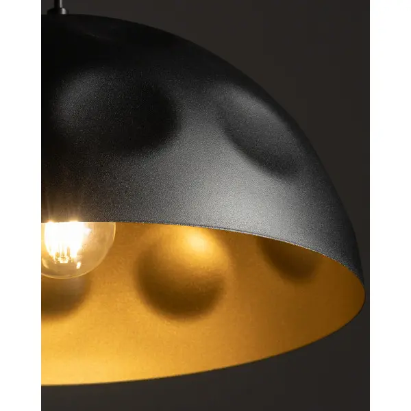 Підвісний світильник, люстра Nowodvorski 10702 Hemisphere Hit S E27 1x25W IP20 чорний - фото №2